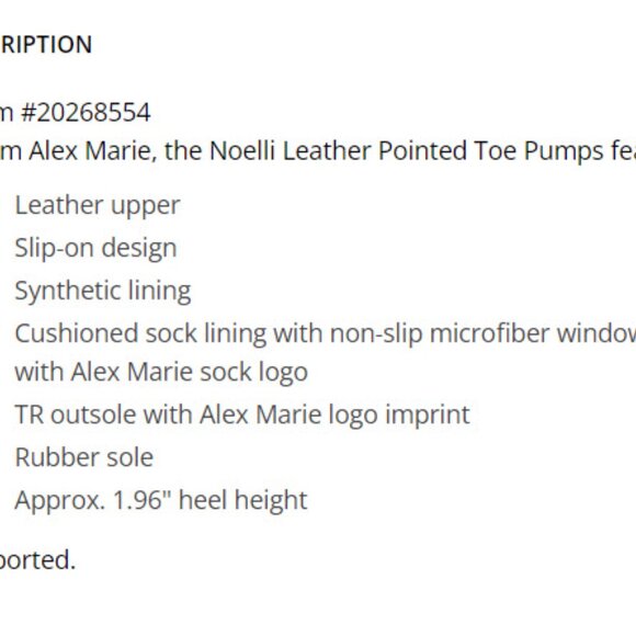 Alex Marie Noelli White pumps size 9 - Picture 3 of 3